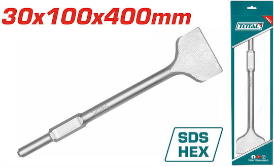 Total Chisel Bits with HEX Socket 10pcs TAC15333013