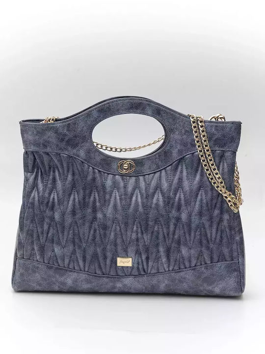 Fragola Damen Tasche Schulter Blau