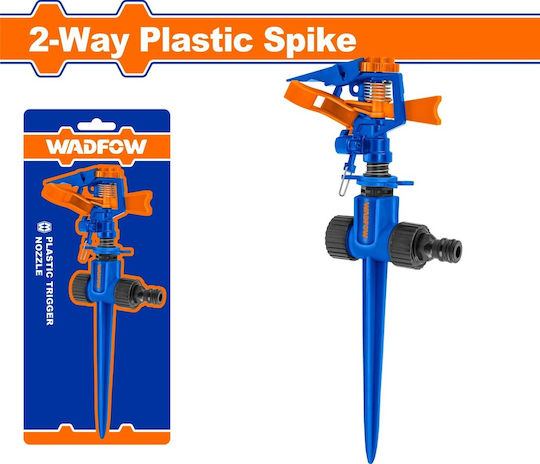 Wadfow Irrigation Nozzle with Maximum Throw Angle 360°