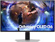 Samsung Odyssey G6 G60SD OLED HDR Monitor 27" QHD 2560x1440 360Hz With Response Time 0.3ms GTG Silver