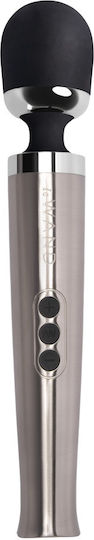 Le Wand Vibrator Mini De Masaj Reîncărcabil Cu Control De La Distanță 29cm Argintiu