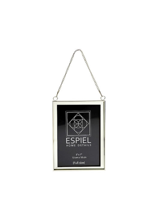 Espiel Metallic Photo Frame with Silver Frame