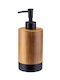 Kadax Dispenser Ξύλινο Μαύρο 350ml