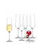 Kadax Set Brillen Champagner Kelch Glas 200ml 6 Stück