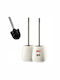 Kadax Ceramic Toilet Brush White