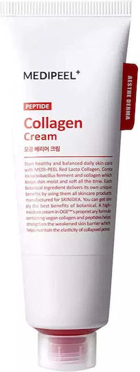 Medi Peel Red Lacto Collagen Barrier Gesichtsfeuchtigkeitscreme Tag Für Feuchtigkeitsspendend Festigung & Röte Mit Hyaluronsäure & Kollagen 80ml