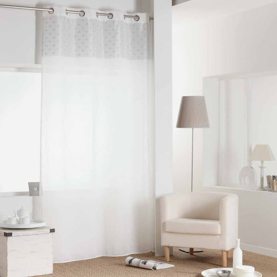 Perdea Cu Capse L-c Minnie Gri 140x240 Cm