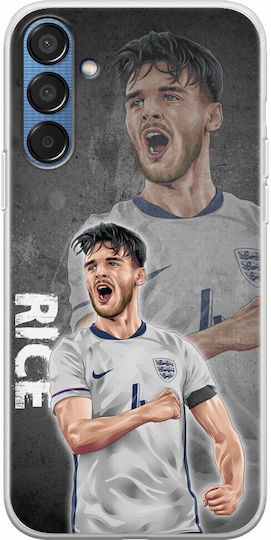 Euro 2024 Declan Rice Samsung Galaxy M15 5g Flexible Tpu Transparent Silicone