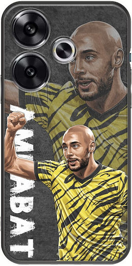 Fotbaliști celebri Nordin Amrabat Xiaomi Poco F6 5g Negru Tpu Negru Silicon