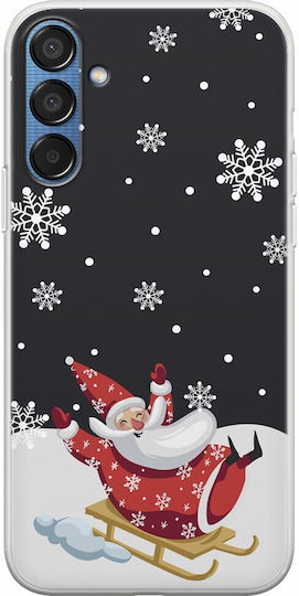Happy Santa Samsung Galaxy M15 5g Flexible Tpu Transparent Silicone