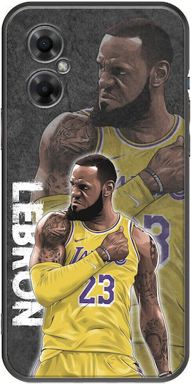 NBA Stars LeBron James Xiaomi Poco M4 5G Negru TPU Silicon