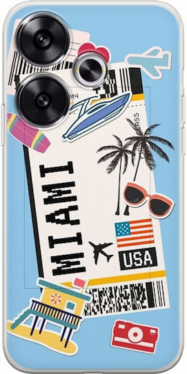 Ticket nach Miami Xiaomi Poco F6 5g Flexibles Tpu Transparentes Silikon