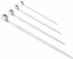 Panafix Cable Ties Plastic 300mm x 4.8mm in White Colour (1 piece)