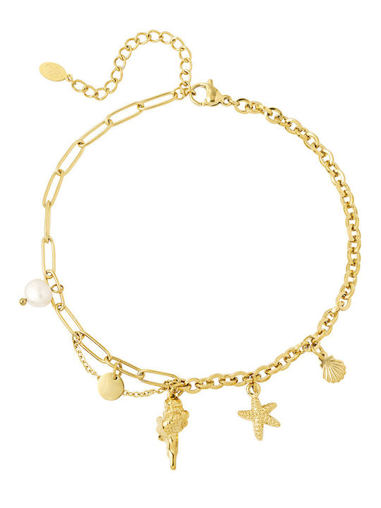 Damen Armband Fußkettchen Kette Charms