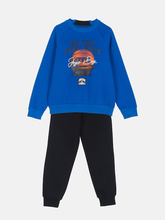 Joyce Kids Sweatpants Set Blue Be The Very Best