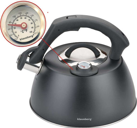 Klausberg Teekanne Rostfreier Stahl Gray 3000ml