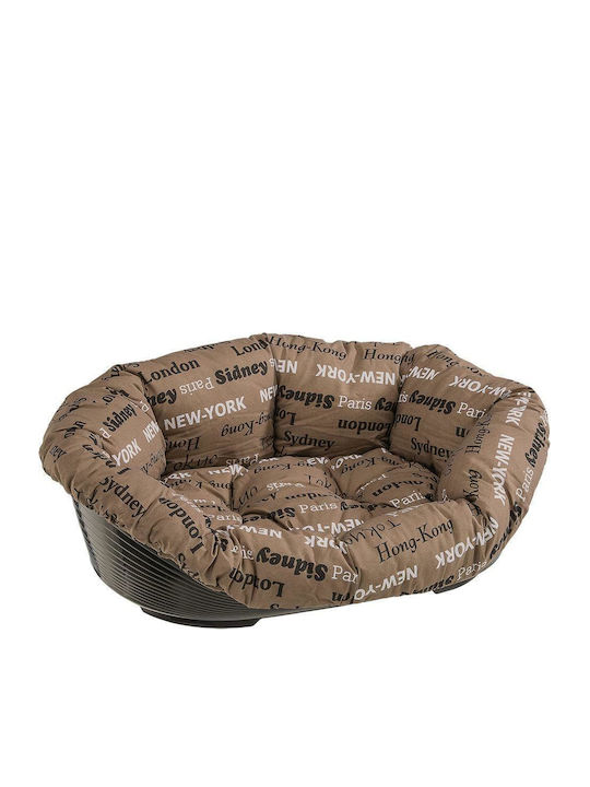 Ferplast Sofa Dog Bed Brown