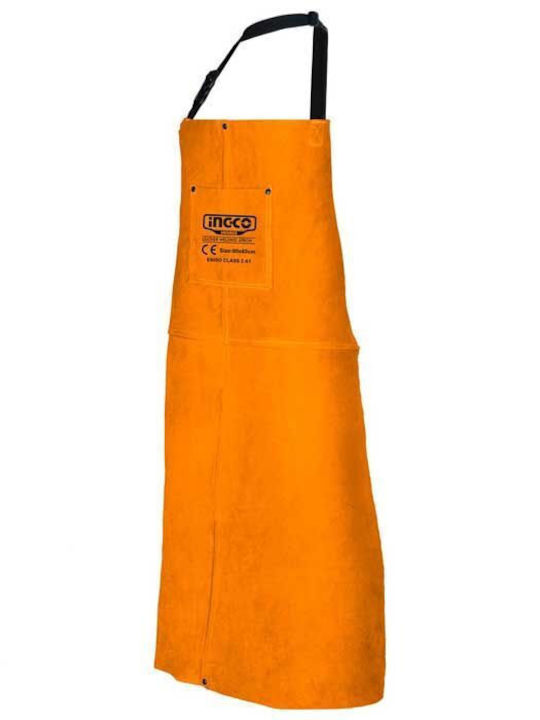 Ingco Welders / Craftsmen Apron Orange HGVA03