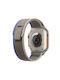 Curea Thd Trail Loop compatibilă cu Apple Watch Ultra 49 mm Apple Watch 42 44 45 mm Mărime M L Culoare Gri