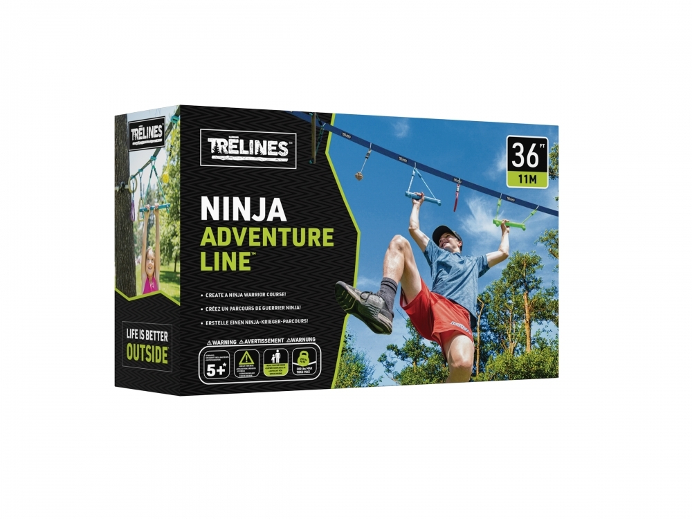 Trelines Jucărie Echilibru Jucării Exterior Adventure Set Ninja