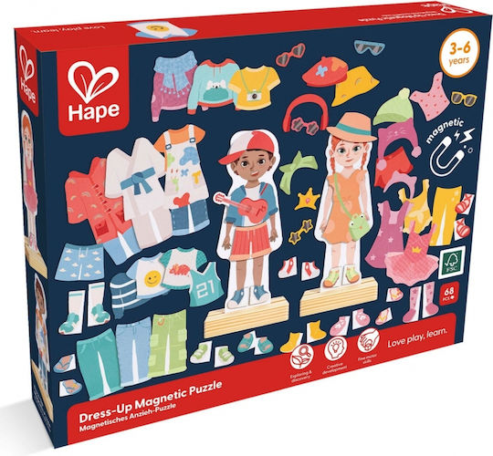 Hape Fashion Educational Game Knowledge made of Wood for 3+ years Years Old