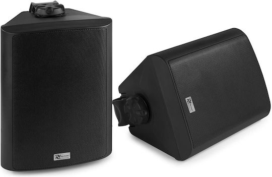 Power Dynamics Активни Стенни Тонколони 60W (Двойка) 18x16x24.5бр Черни