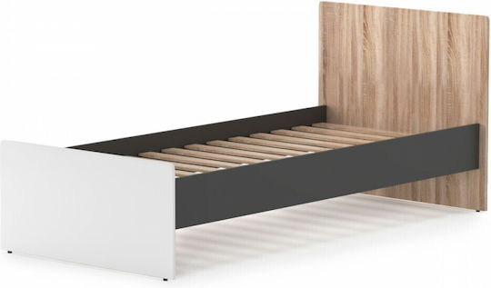 Alex Classic Single Bed for Mattress 90x200cm