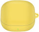 Case Protecting Samsung Galaxy Buds2 Headphones Yellow Color Hook Attachment