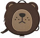 Zoyzoii Backpack Kids 2-6 Years Old Innovative 3d Design Textile Brown Bear Model