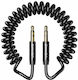 Usams Cablu Audio 3,5 mm Male - 3,5 mm Male Negru 1,2 m Cu Terminale Placate Cu Aur