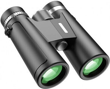 Apexel 12x42 Binoculars Moisture Resistant Hunting Travel Concerts Outdoor Activities 12x Magnification 1000 Meter Field View Black Color