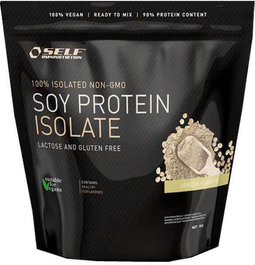 Self Omninutrition Soy Pro Vegetarian Χωρίς Γλουτένη με Γεύση Βανίλια 1kg