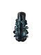 Decorative Candle black - sea blue 1pcs