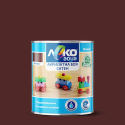 Leko Цвят Water Aqua 0.7лт Кафяв Сатен Leko Цвят Water Aqua 0.7лт Кафяв Сатен