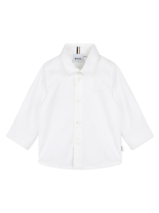 Hugo Boss Kids Shirt White