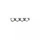 Set garnituri colector evacuare 4 bucăți Mitsubishi Lancer Sedan Cs_a Ct0 2.0 Cs9a 2003 Prezent Corteco