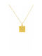 Gold Necklace 9k Double-Sided Constantinato