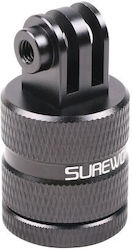 Surewo 360 Degree Rotating Adapter Mount Gopro Hero 12,11,10,9,8,7 To 1/4 Screw Surewo 360 Degree Rotating Adapter Mount Gopro Hero 12,11,10,9,8,7 To 1/4 Screw