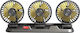 Triple Car Fan 24V