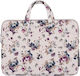 Θήκη Μεταφοράς Tech-protect Canvasartisan Handbag Briefcase Sleeve Laptop Macbook 15-16 Χακι Ροζ H2-b02