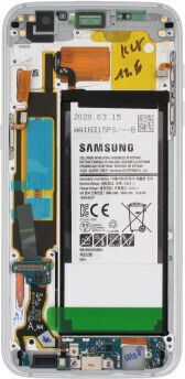 Οθόνη Lcd+touch με Μηχανισμό Αφής για SAMSUNG Galaxy S7 Edge (Μαύρο)