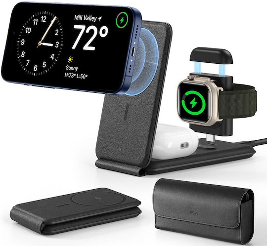 ESR Wireless Charger Qi2 15W Blacks (HaloLock Qi2)