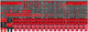 Kadax Workshop Board Wall 232x78cm 176 Pcs