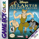 Atlantis Lost Empire Game Boy Color Game Only Used