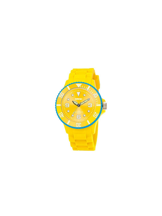 Time2u Kids Analog Watch with Rubber/Plastic Strap Yellow