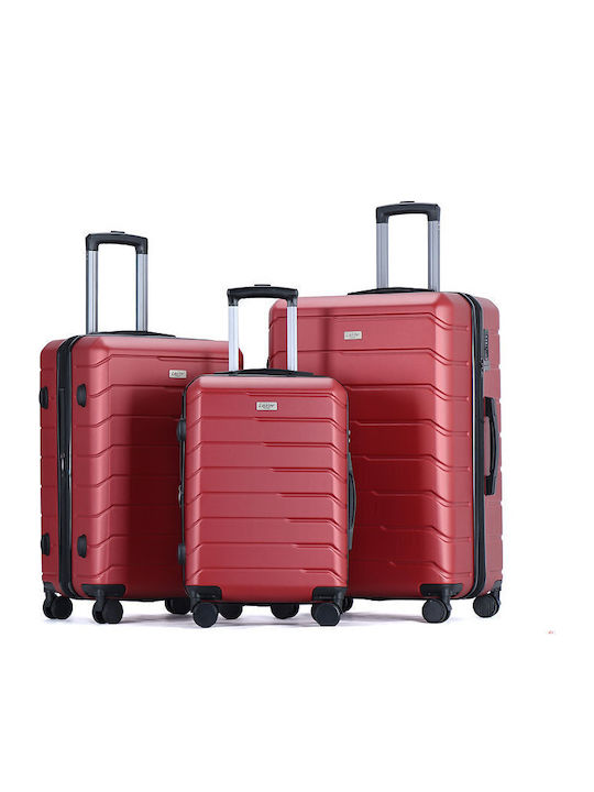 Lavor Travel Suitcases Hard Red Max Height 75cm...