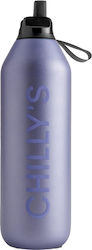 Chilly's Series 2 Flip Bottle Thermos Stainless...