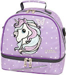 Polo Husă Isotermică pentru Prânz 6lt Violet Unicorni L26 x l15 x Î24cm