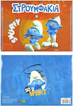 Gim Φάκελος με Κουμπί για Χαρτί A4 Smurfs