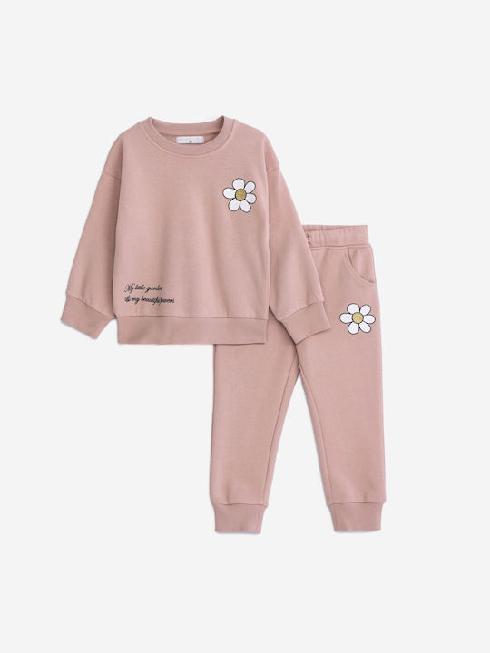 Funky Kinder Sweatpants Set - Jogginganzug Rosa